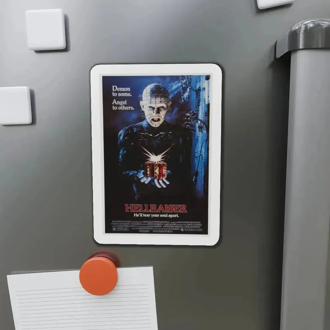 HELLRAISER 1987 Movie Poster - Refrigerator Magnet - The Sticker Space