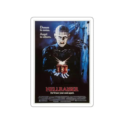 HELLRAISER 1987 Movie Poster STICKER Vinyl Die-Cut Decal 5 Inch - The Sticker Space
