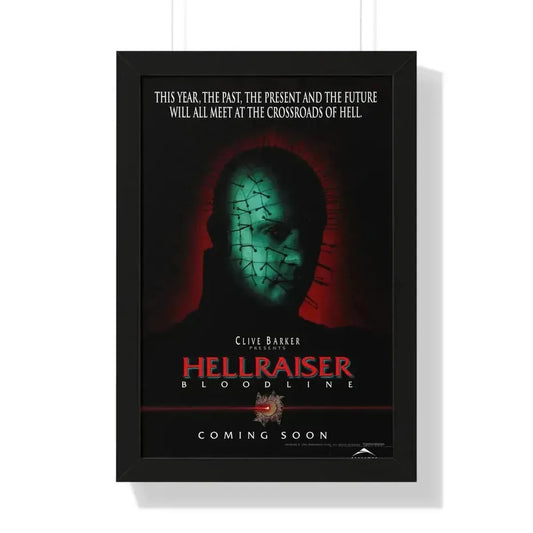 HELLRAISER 4 BLOODLINE 1996 - Framed Movie Poster 16″ x 24″ Black - The Sticker Space