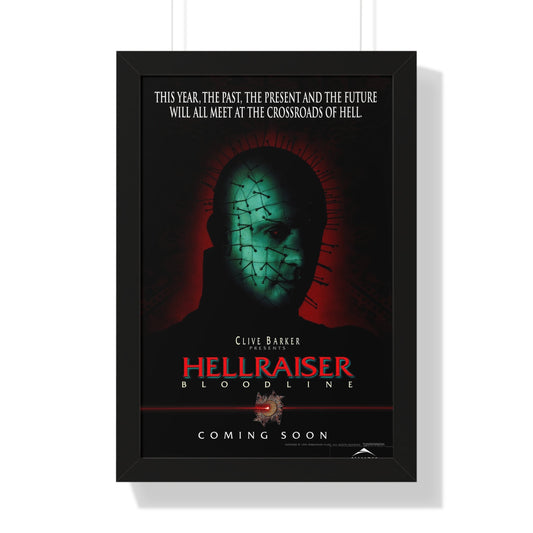 HELLRAISER 4 BLOODLINE 1996 - Framed Movie Poster-16″ x 24″-The Sticker Space