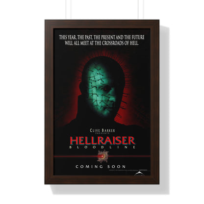 HELLRAISER 4 BLOODLINE 1996 - Framed Movie Poster-16″ x 24″-The Sticker Space