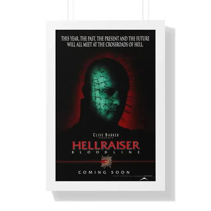 HELLRAISER 4 BLOODLINE 1996 - Framed Movie Poster 16″ x 24″ White - The Sticker Space