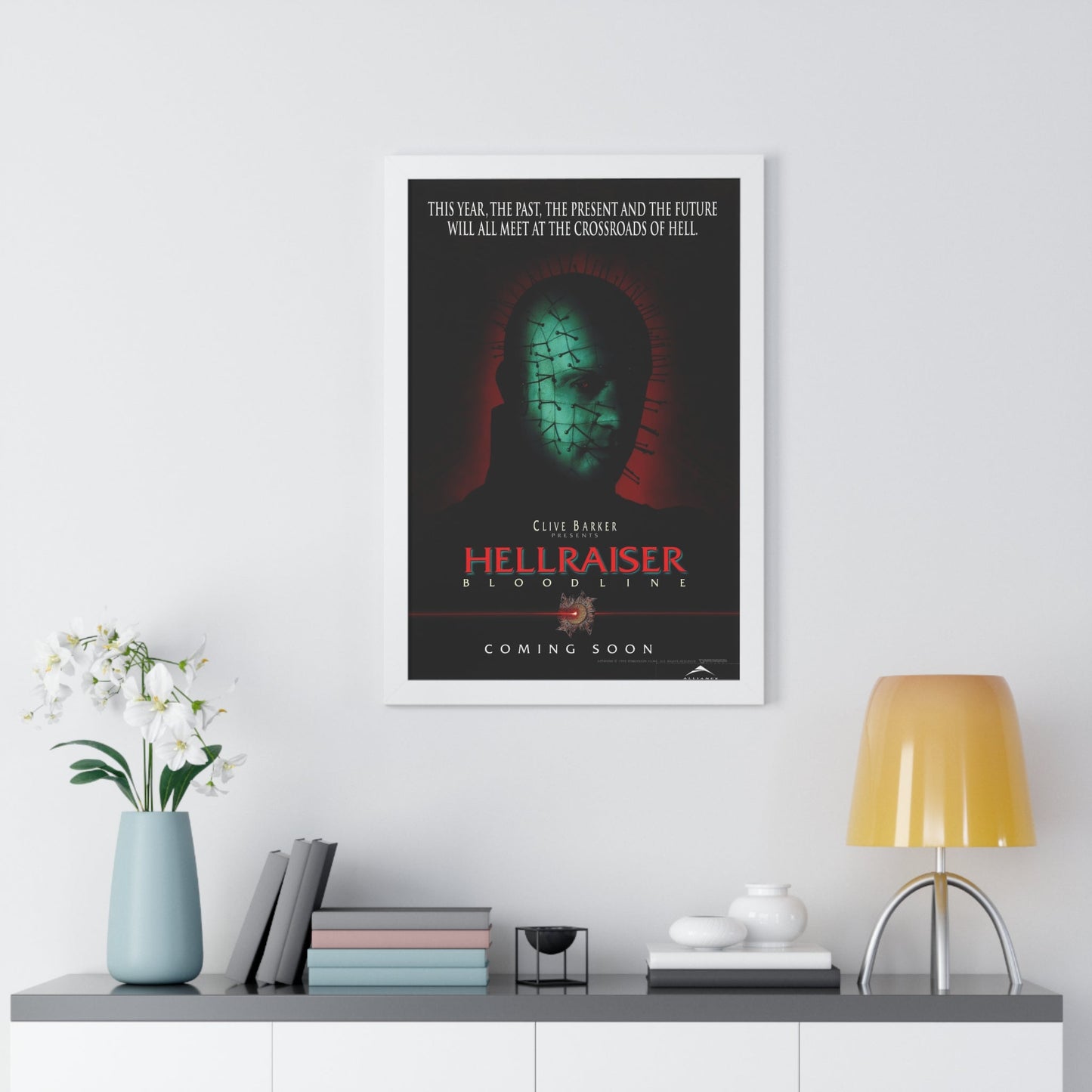 HELLRAISER 4 BLOODLINE 1996 - Framed Movie Poster-The Sticker Space