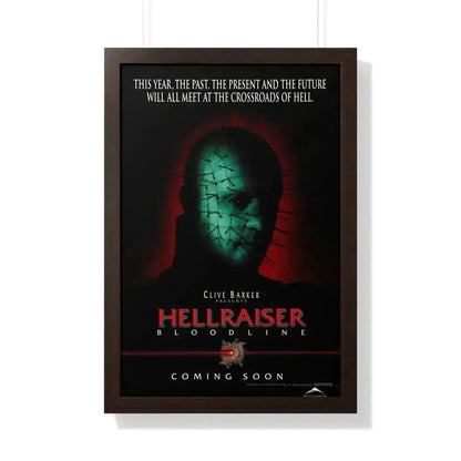 HELLRAISER 4 BLOODLINE 1996 - Framed Movie Poster 20" x 30" Walnut - The Sticker Space