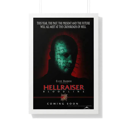 HELLRAISER 4 BLOODLINE 1996 - Framed Movie Poster 20" x 30" White - The Sticker Space