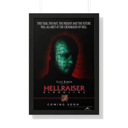 HELLRAISER 4 BLOODLINE 1996 - Framed Movie Poster - The Sticker Space