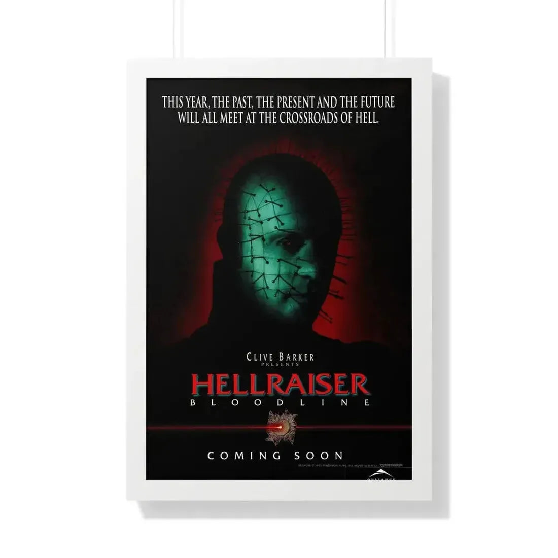 HELLRAISER 4 BLOODLINE 1996 - Framed Movie Poster - The Sticker Space