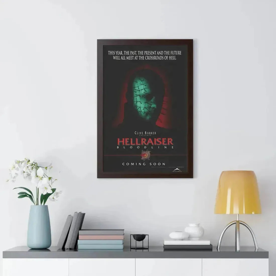 HELLRAISER 4 BLOODLINE 1996 - Framed Movie Poster - The Sticker Space