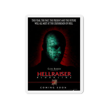 HELLRAISER 4 BLOODLINE 1996 Movie Poster - Die-Cut Magnet-2" x 2"-The Sticker Space