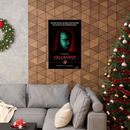 HELLRAISER 4 BLOODLINE 1996 - Paper Movie Poster-The Sticker Space