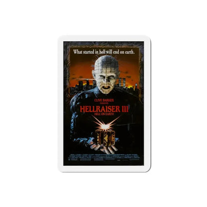 Hellraiser III Hell on Earth 1992 Movie Poster Refrigerator Magnet - The Sticker Space