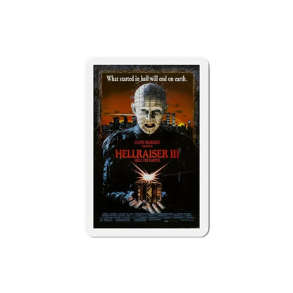 Hellraiser III Hell on Earth 1992 Movie Poster Refrigerator Magnet - The Sticker Space