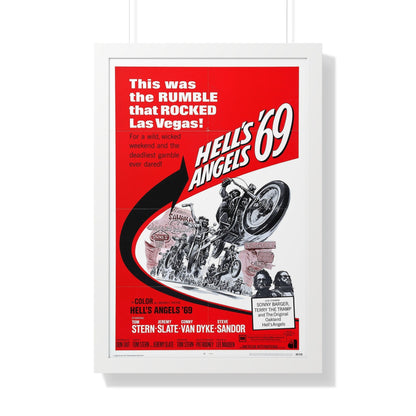 HELL'S ANGELS '69 1969 - Framed Movie Poster-20" x 30"-The Sticker Space