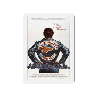 HELLS ANGELS FOREVER 1963 Movie Poster - Die-Cut Magnet-2" x 2"-The Sticker Space