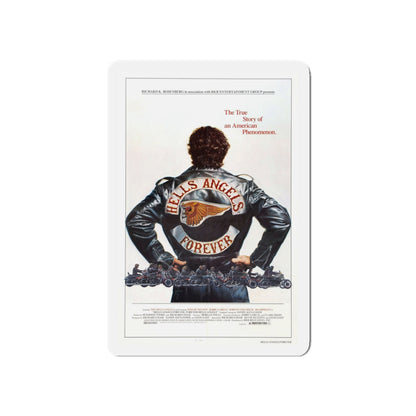 HELLS ANGELS FOREVER 1963 Movie Poster - Die-Cut Magnet-5" x 5"-The Sticker Space