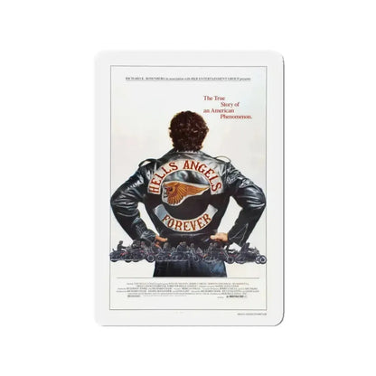 HELLS ANGELS FOREVER 1963 Movie Poster - Refrigerator Magnet 3 Inch - The Sticker Space