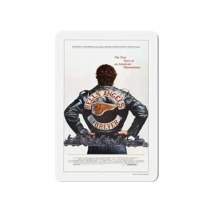 HELLS ANGELS FOREVER 1963 Movie Poster - Refrigerator Magnet 5 Inch - The Sticker Space