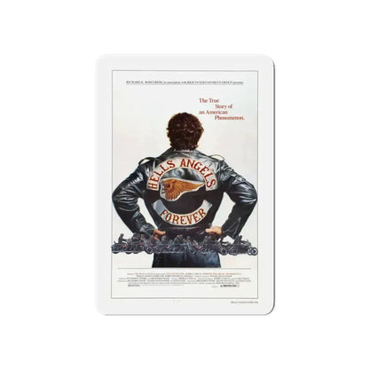 HELLS ANGELS FOREVER 1963 Movie Poster - Refrigerator Magnet 6 Inch - The Sticker Space