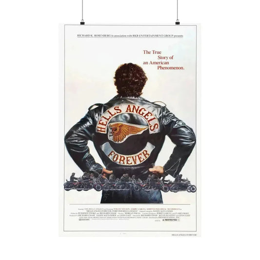 HELLS ANGELS FOREVER 1963 - Paper Movie Poster 24″ x 36″ Matte - The Sticker Space