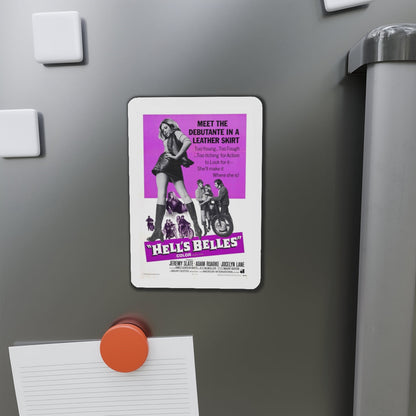 HELL'S BELLES 1969 Movie Poster - Die-Cut Magnet-The Sticker Space