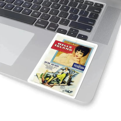 Hells Island 1955 Movie Poster - STICKER Vinyl Kiss-Cut Decal - The Sticker Space