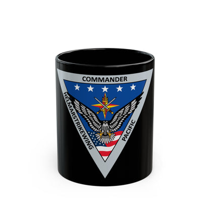 HELMARSTRIKEWING Pacific Helicopter Maritime Strike Wing (U.S. Navy) Black Coffee Mug-11oz-The Sticker Space