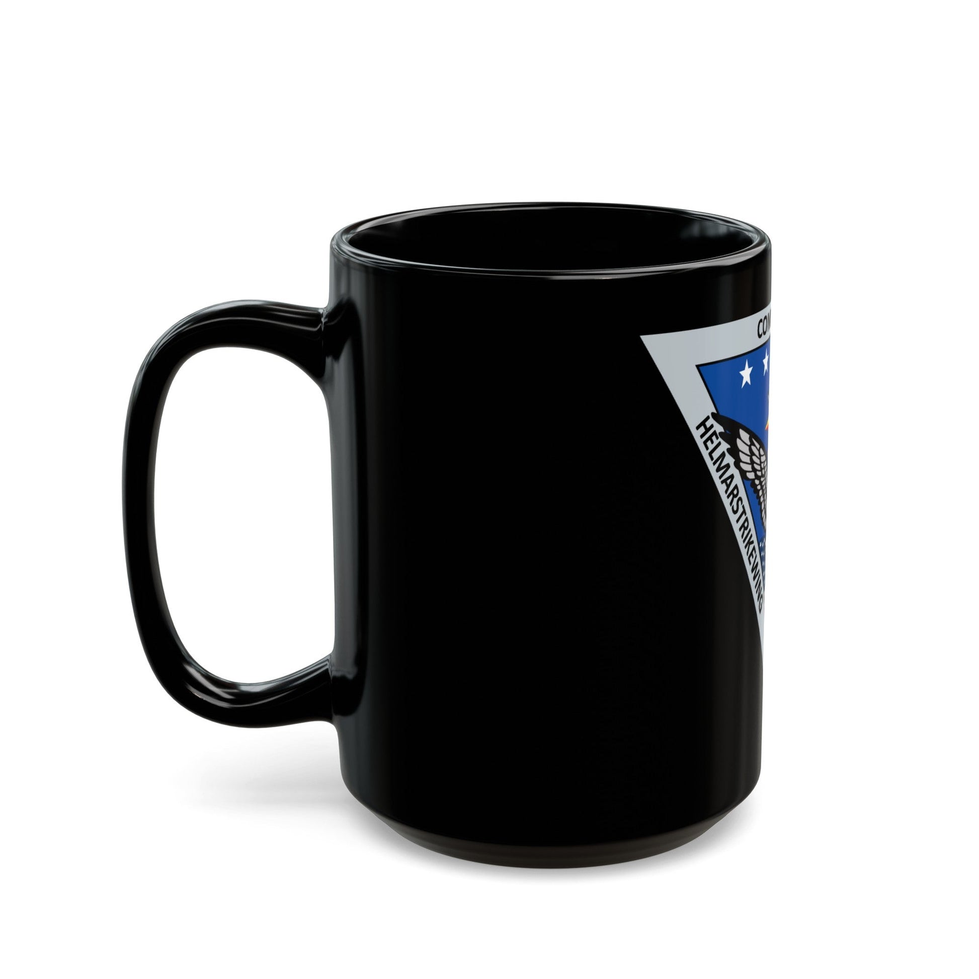 HELMARSTRIKEWING Pacific Helicopter Maritime Strike Wing (U.S. Navy) Black Coffee Mug-The Sticker Space