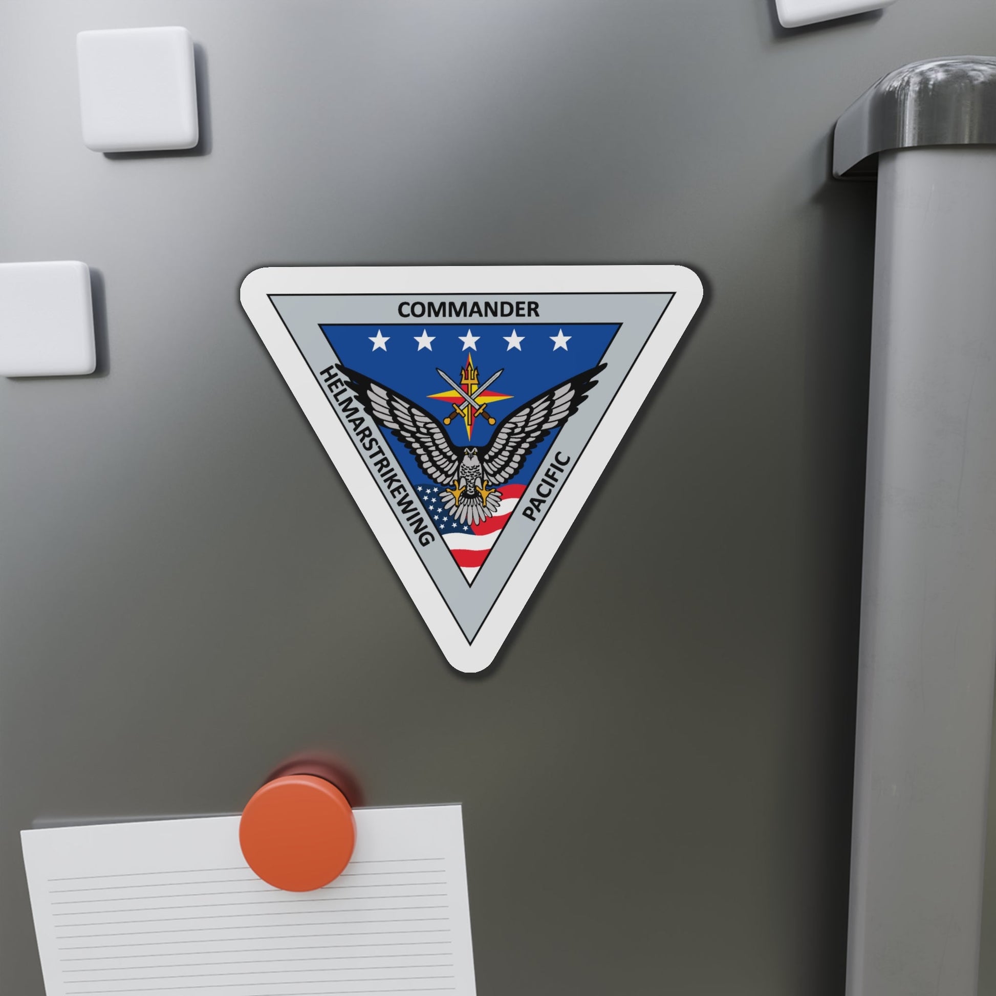 HELMARSTRIKEWING Pacific Helicopter Maritime Strike Wing (U.S. Navy) Die-Cut Magnet-The Sticker Space