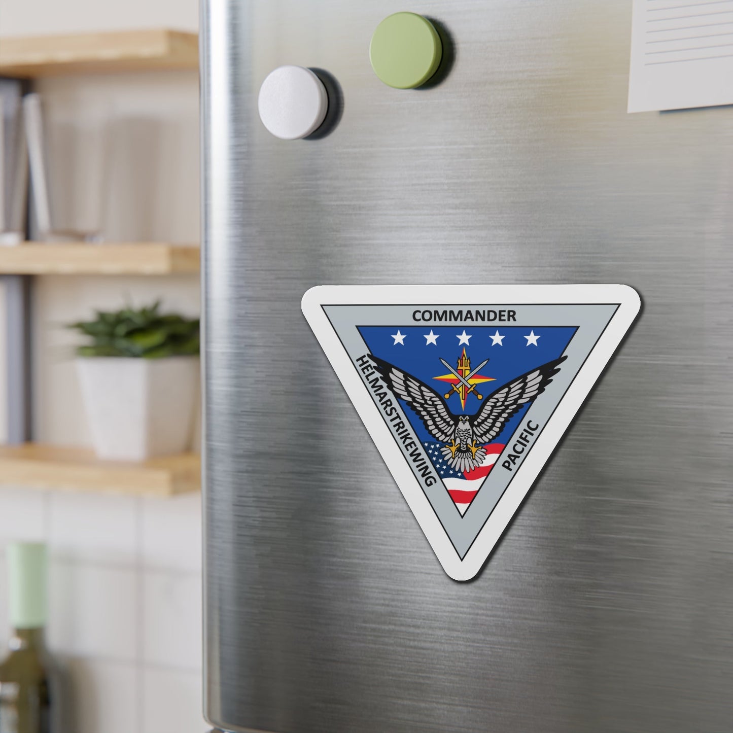 HELMARSTRIKEWING Pacific Helicopter Maritime Strike Wing (U.S. Navy) Die-Cut Magnet-The Sticker Space