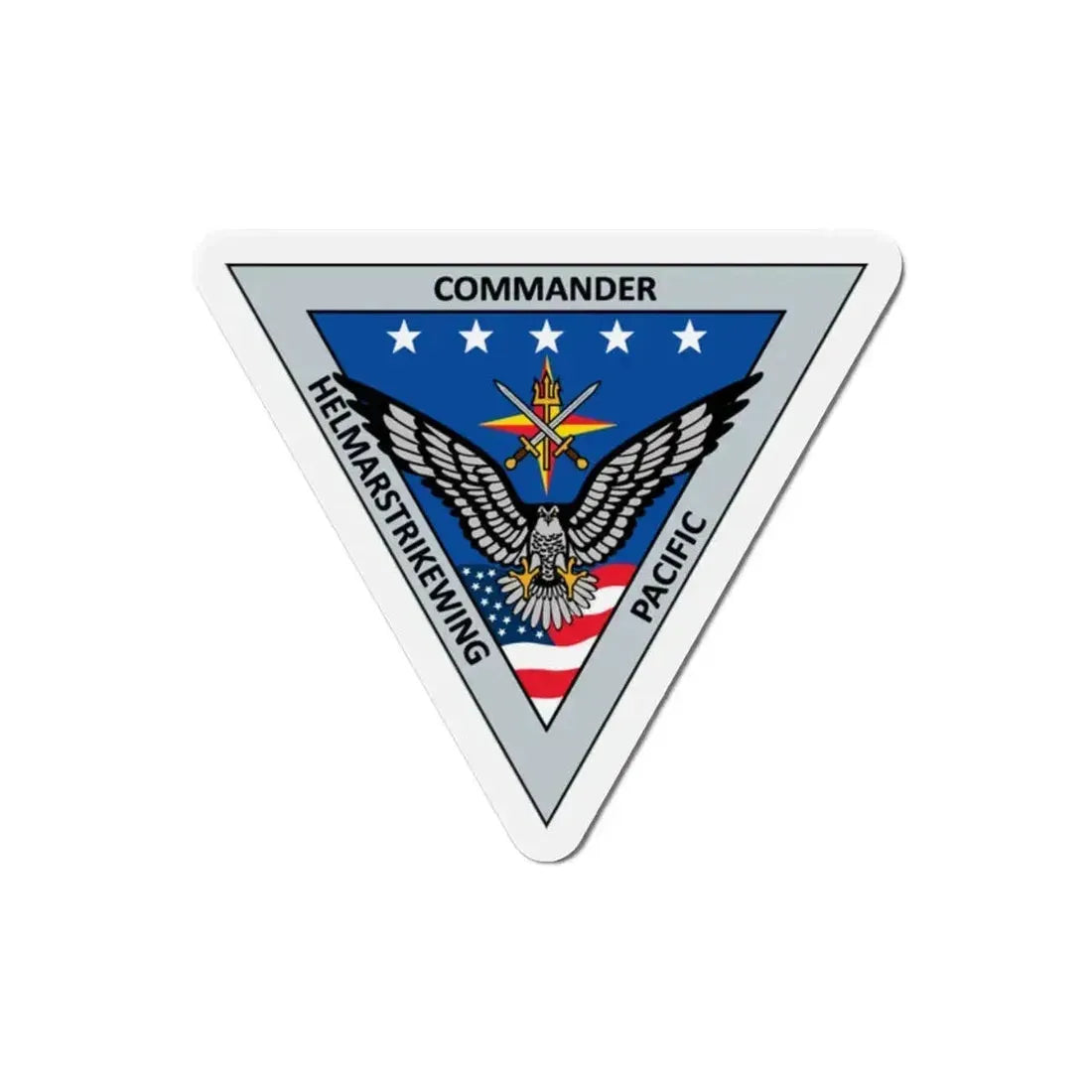 HELMARSTRIKEWING Pacific Helicopter Maritime Strike Wing (U.S. Navy) Refrigerator Magnet - The Sticker Space