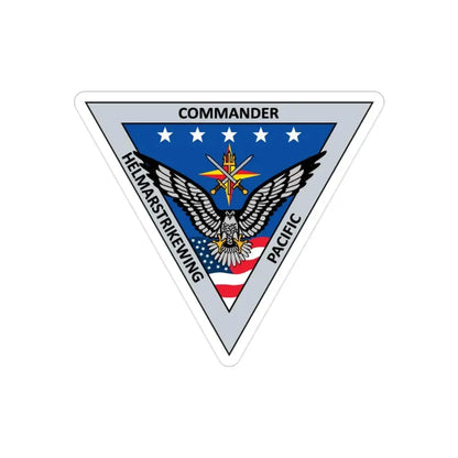 HELMARSTRIKEWING Pacific Helicopter Maritime Strike Wing (U.S. Navy) Transparent STICKER Die-Cut Vinyl Decal - The Sticker Space