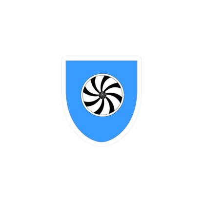 Helme valla vapp SVG (Estonia) (Coat of Arms) STICKER Vinyl Kiss-Cut Decal 2 Inch White - The Sticker Space