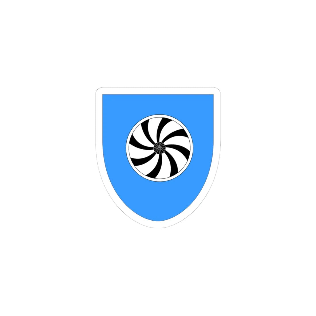 Helme valla vapp SVG (Estonia) (Coat of Arms) STICKER Vinyl Kiss-Cut Decal 3 Inch White - The Sticker Space