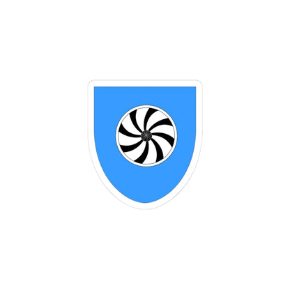 Helme valla vapp SVG (Estonia) (Coat of Arms) STICKER Vinyl Kiss-Cut Decal 3 Inch White - The Sticker Space