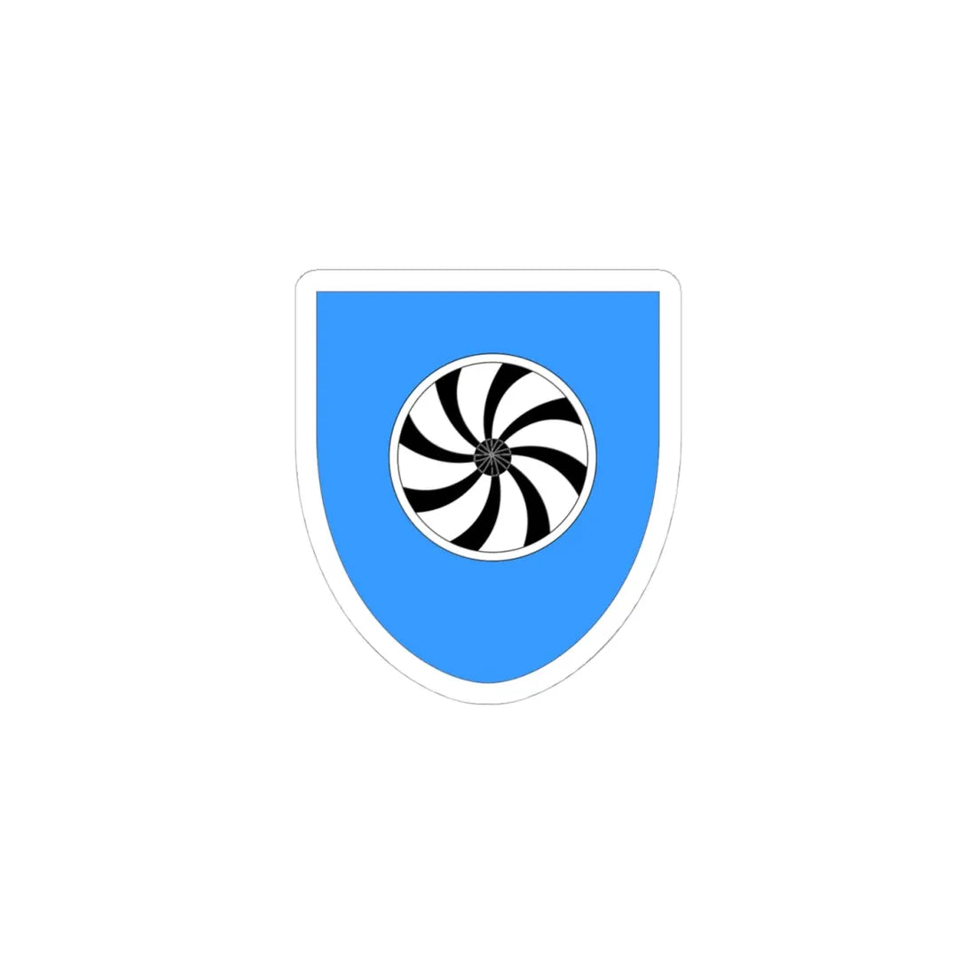 Helme valla vapp SVG (Estonia) (Coat of Arms) STICKER Vinyl Kiss-Cut Decal 4 Inch White - The Sticker Space