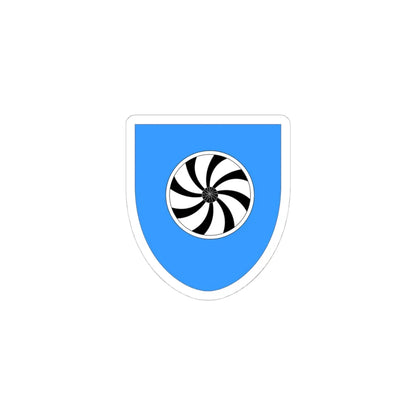 Helme valla vapp SVG (Estonia) (Coat of Arms) STICKER Vinyl Kiss-Cut Decal 4 Inch White - The Sticker Space