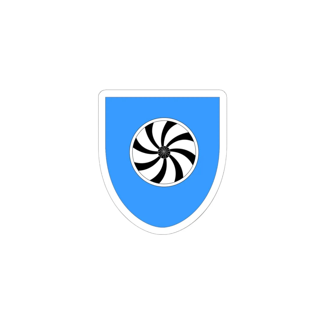 Helme valla vapp SVG (Estonia) (Coat of Arms) STICKER Vinyl Kiss-Cut Decal 6 Inch White - The Sticker Space