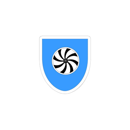 Helme valla vapp SVG (Estonia) (Coat of Arms) STICKER Vinyl Kiss-Cut Decal 6 Inch White - The Sticker Space