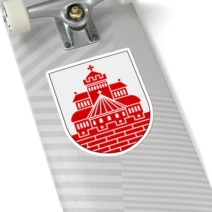 Helsingborg vapen (Sweden) (Coat of Arms) STICKER Vinyl Kiss-Cut Decal - The Sticker Space