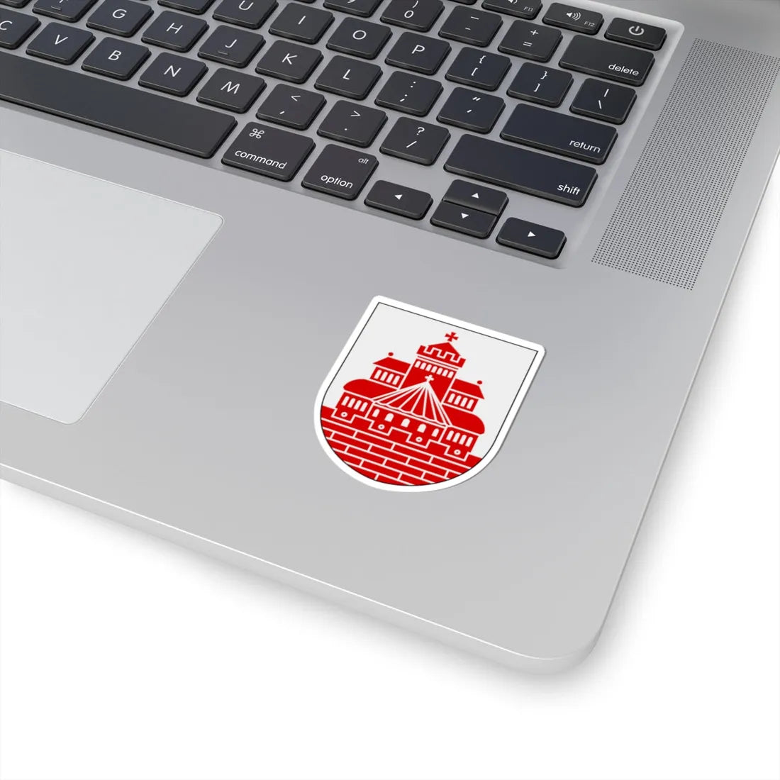 Helsingborg vapen (Sweden) (Coat of Arms) STICKER Vinyl Kiss-Cut Decal - The Sticker Space