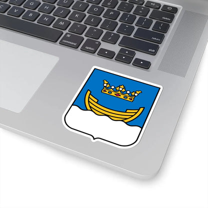 Helsingfors stadsvapen (Finland) (Coat of Arms) STICKER Vinyl Kiss-Cut Decal - The Sticker Space