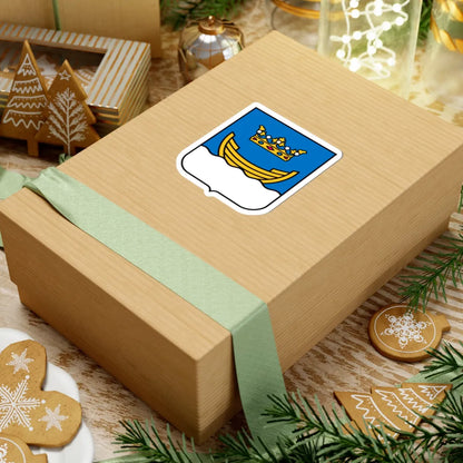 Helsingfors stadsvapen (Finland) (Coat of Arms) STICKER Vinyl Kiss-Cut Decal - The Sticker Space