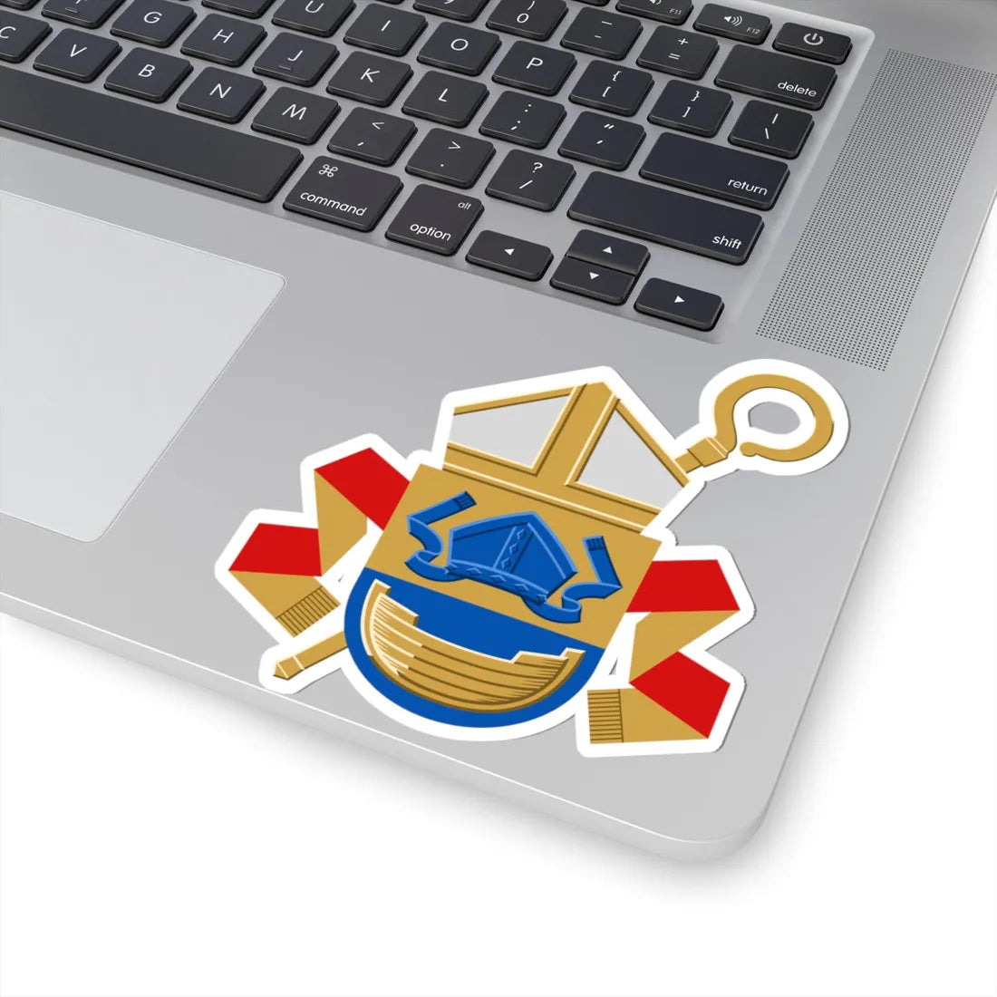 Helsingin piispan vaakuna (Finland) (Coat of Arms) STICKER Vinyl Kiss-Cut Decal - The Sticker Space