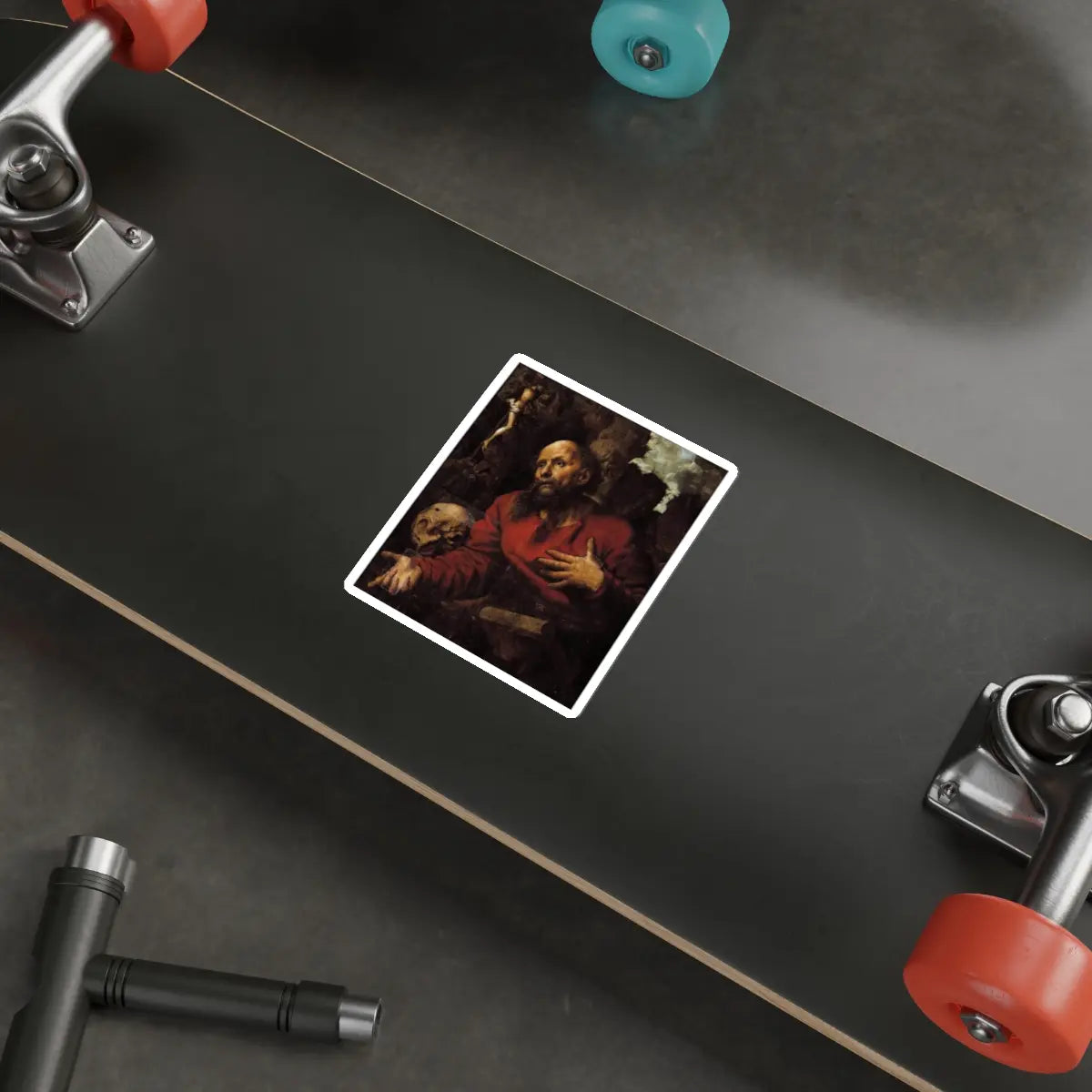 SKU:19128814653602357293 Sticker types:White Shape:Die-Cut Sizes:4" × 4"