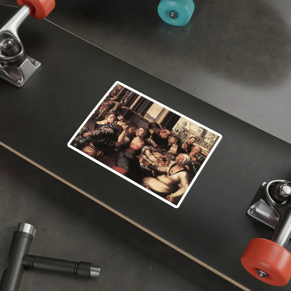 SKU:20926788315896161571 Sticker types:White Shape:Die-Cut Sizes:6" × 6"
