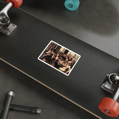 SKU:27491097634395221980 Sticker types:White Shape:Die-Cut Sizes:4" × 4"