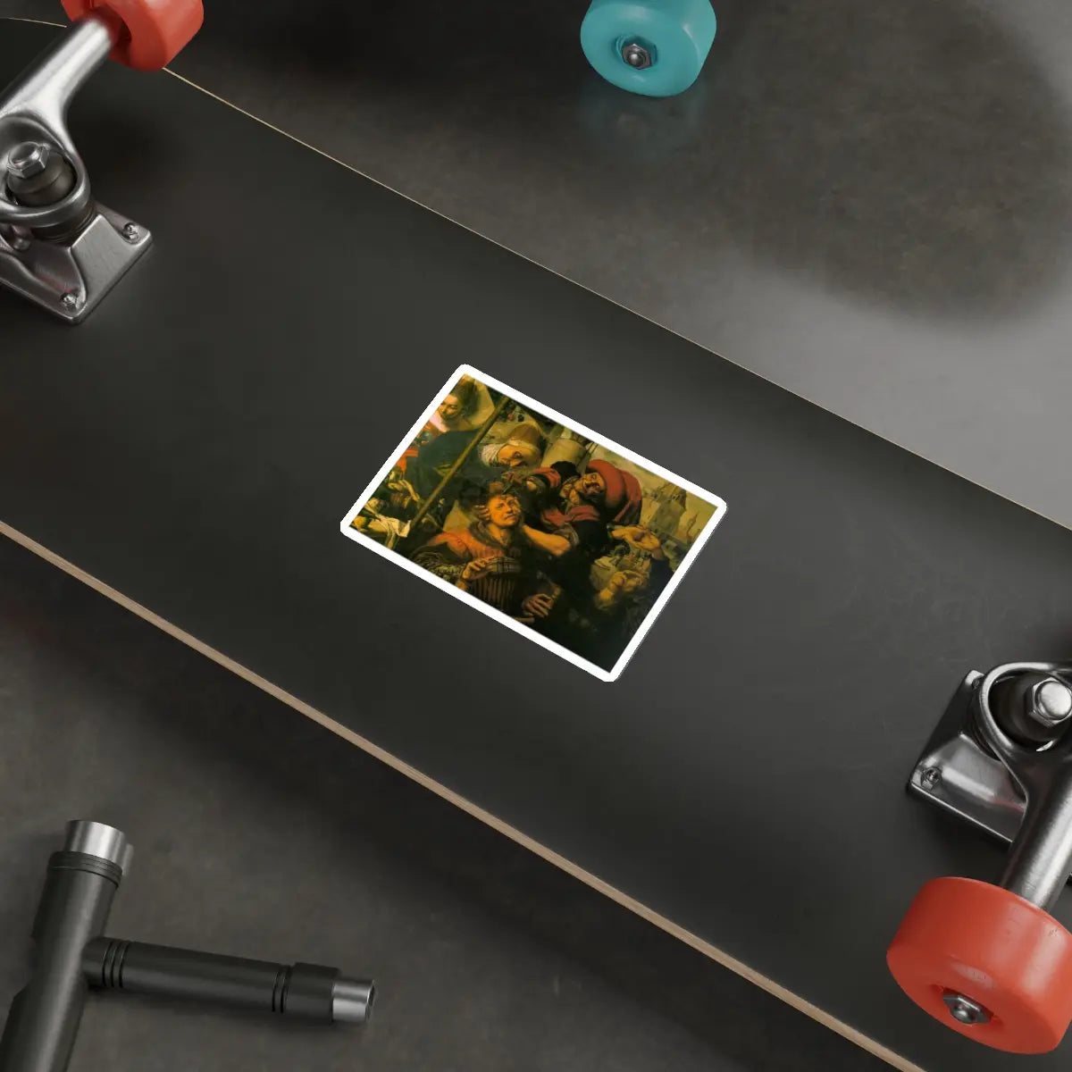 SKU:24939609799702769242 Sticker types:White Shape:Die-Cut Sizes:4" × 4"