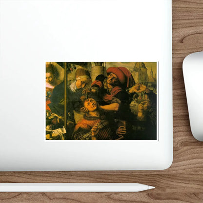 SKU:31855715402355604695 Sticker types:White Shape:Die-Cut Sizes:5" × 5"