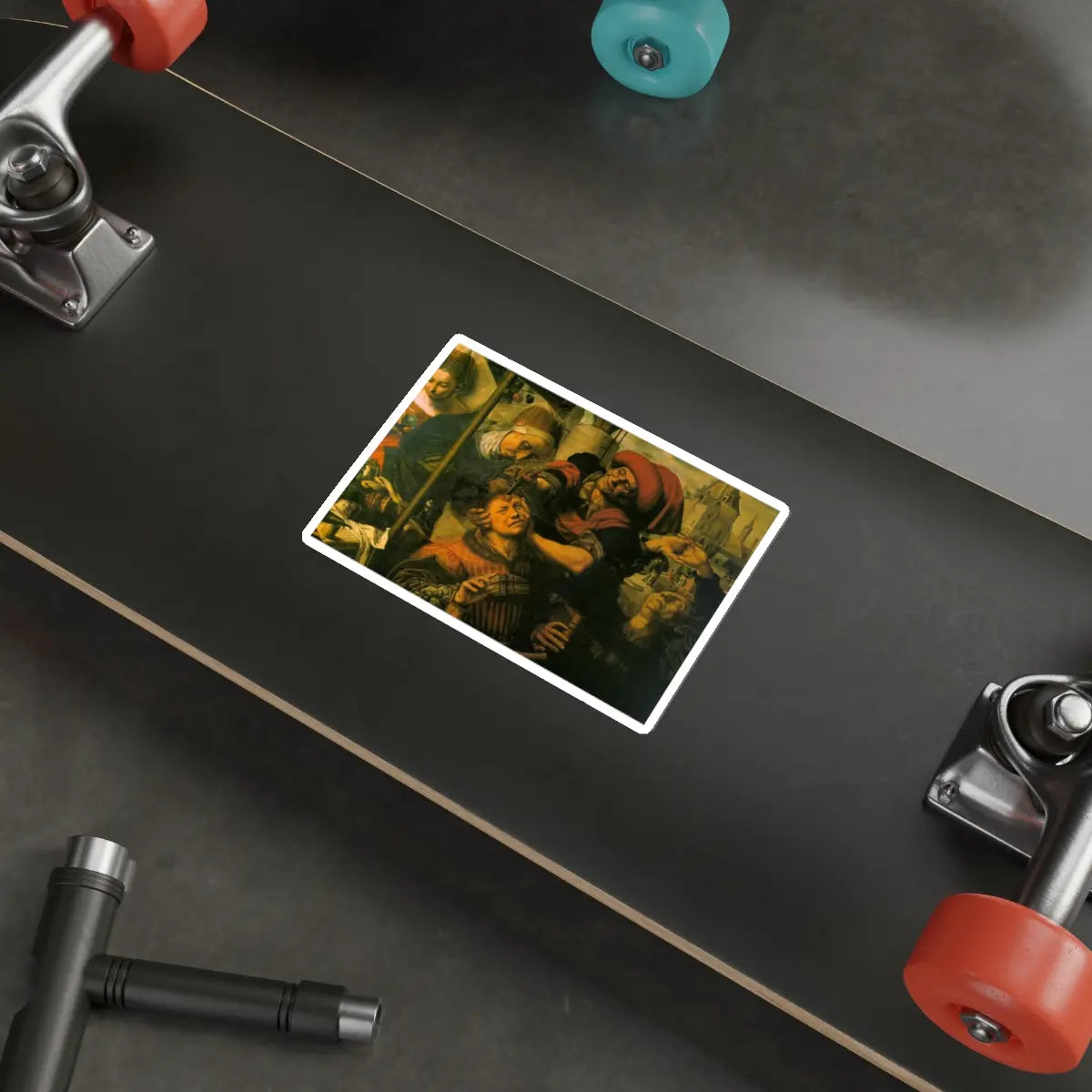 SKU:31855715402355604695 Sticker types:White Shape:Die-Cut Sizes:5" × 5"