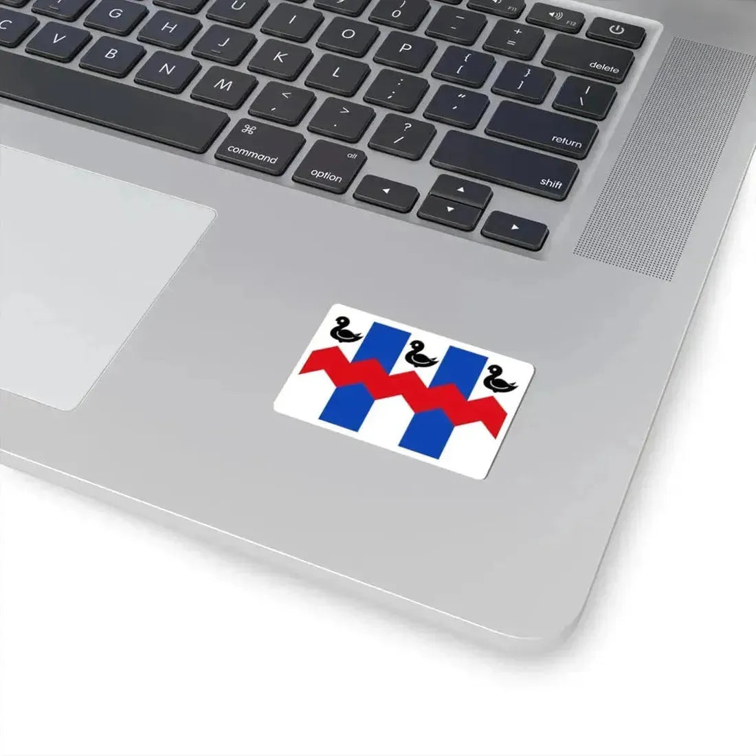 Hemiksem vlag (Belgium) STICKER Vinyl Kiss-Cut Decal - The Sticker Space